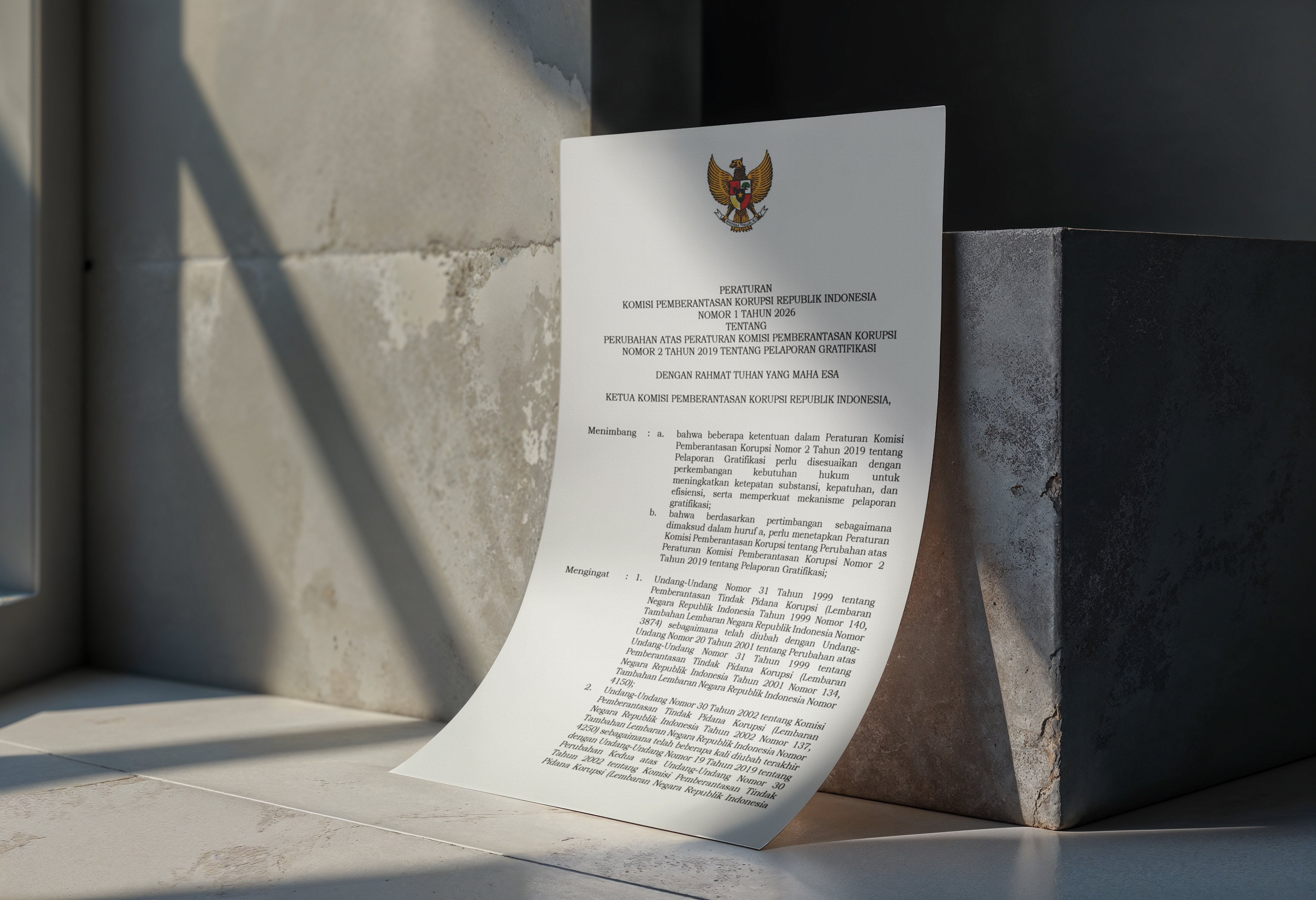 KPK Terbitkan Peraturan Baru tentang Pelaporan Gratifikasi, Perkuat Kepastian dan Efisiensi