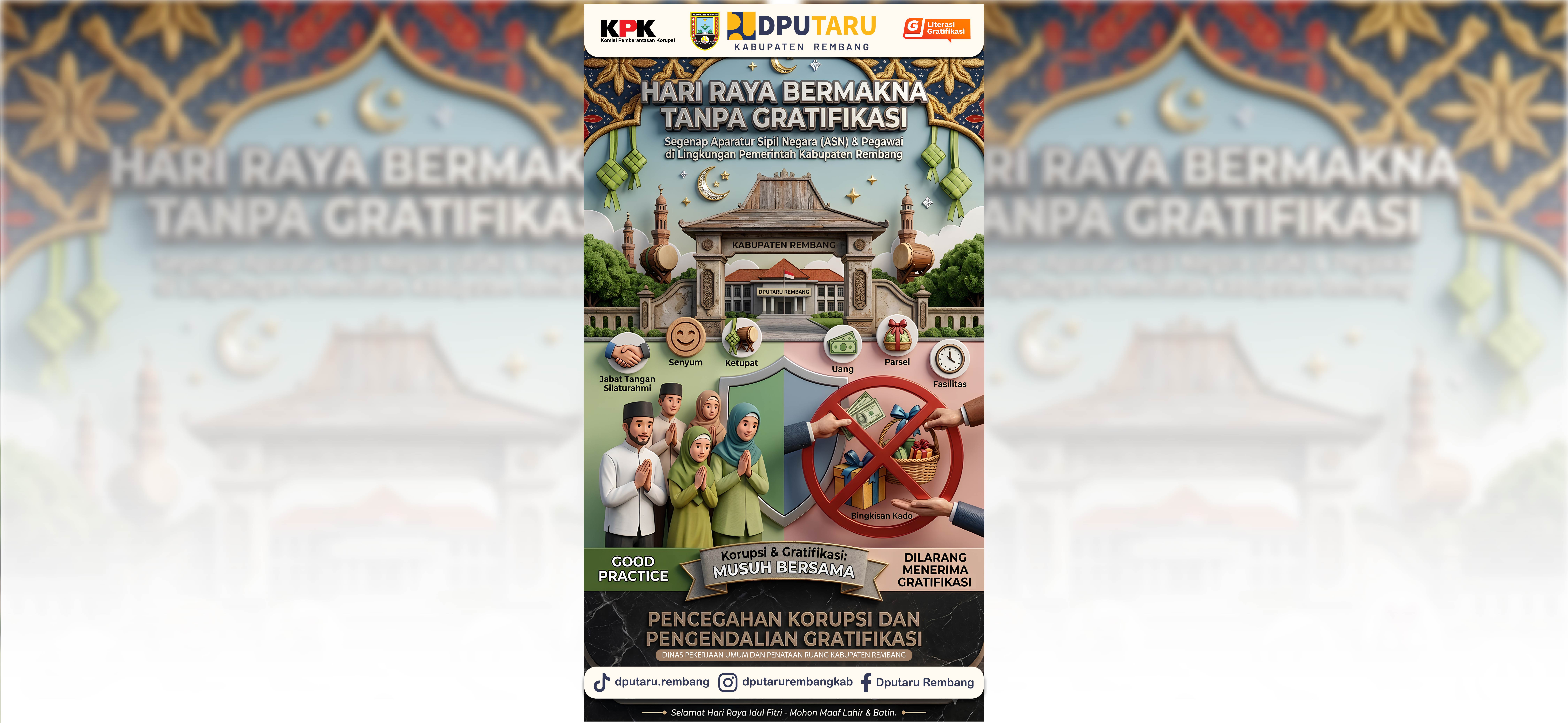 HARI RAYA BERMAKNA TANPA GRATIFIKASI! 🚫🎁