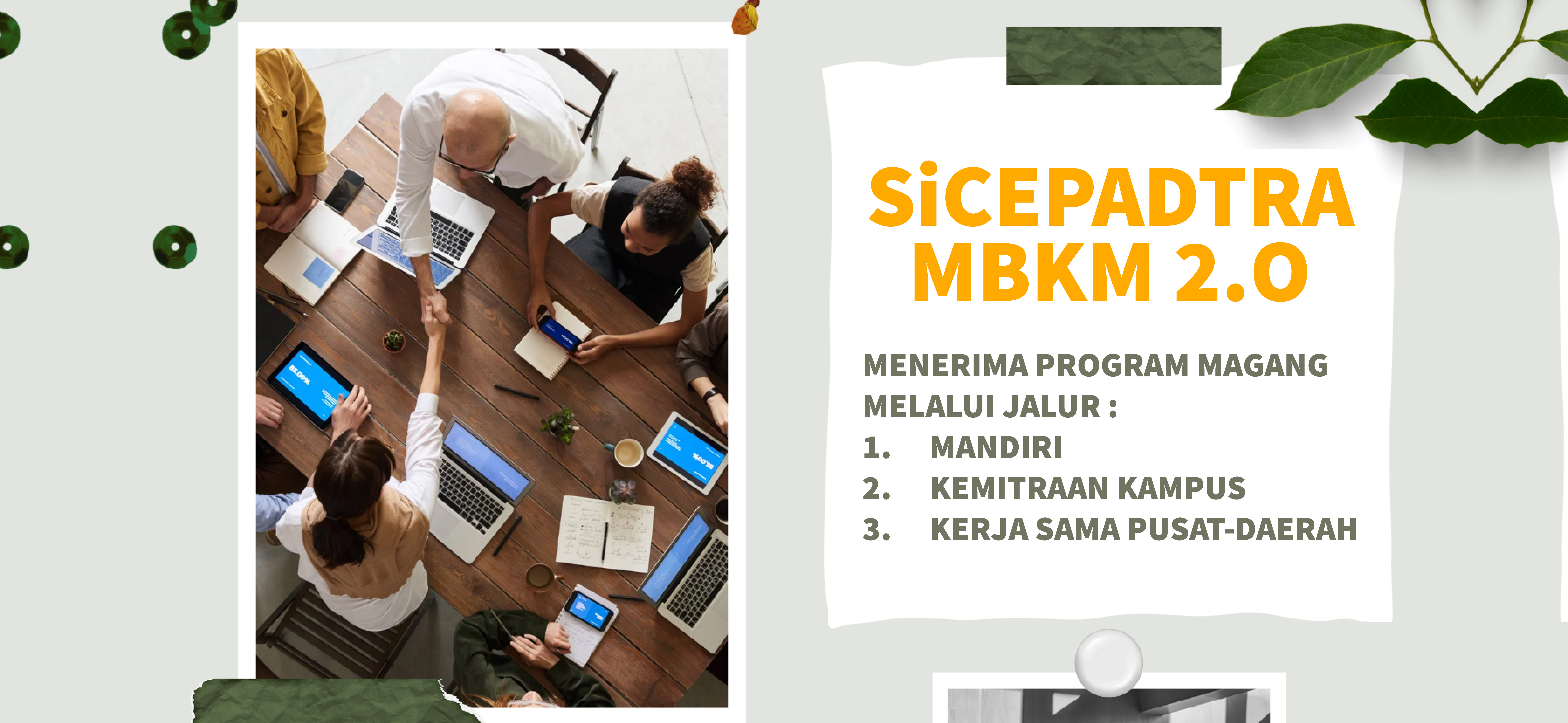 SiCEPADTRA MBKM 2.0 : Kesempatan Magang Mahasiswa Bersama DPUTARU Kabupaten Rembang