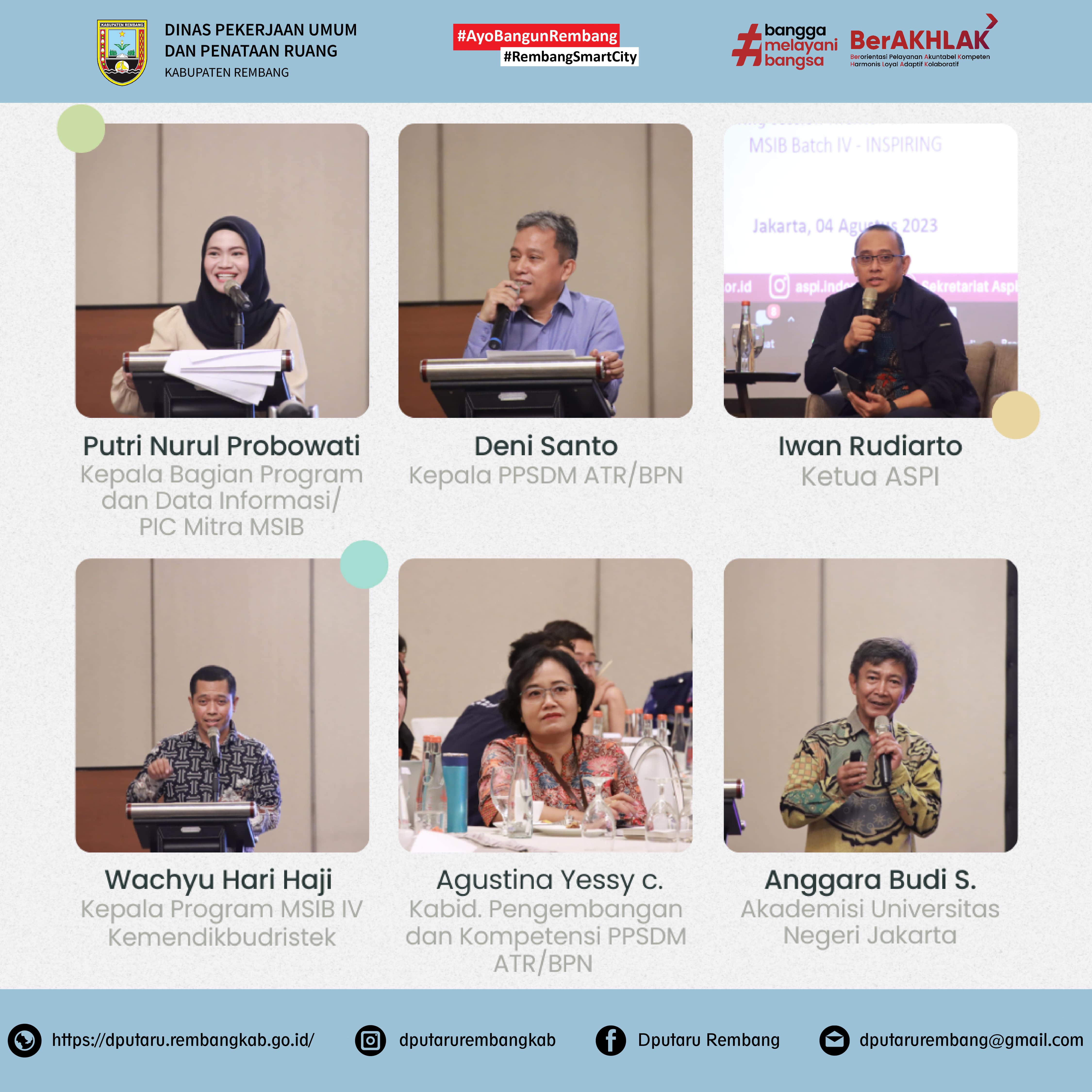 PENUTUPAN MSIB BATCH 4 PADA DIREKTORAT JENDRAL TATA RUANG KEMENTRIAN ATR / BPN