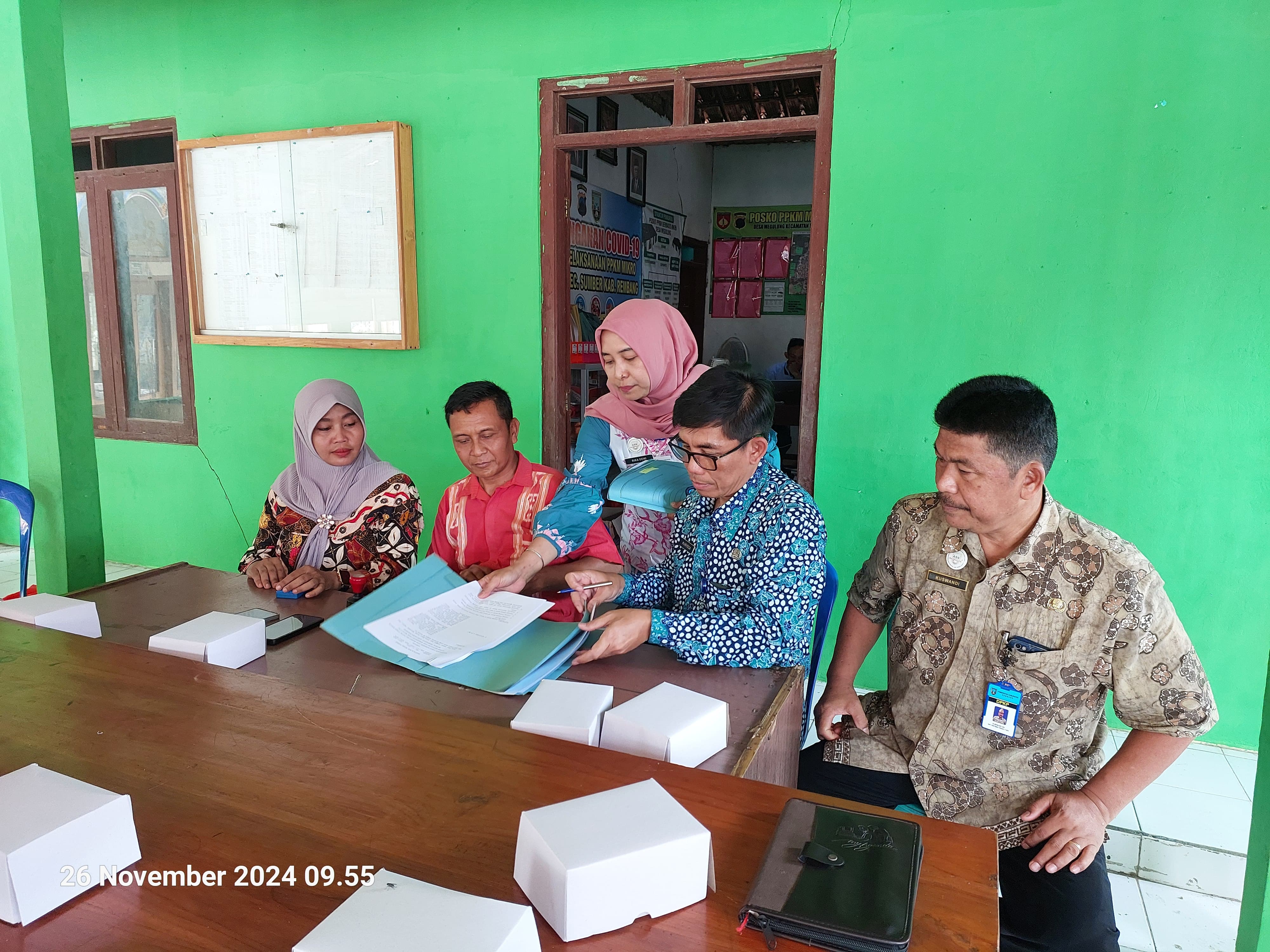 PENANDATANGANAN BERITA ACARA SERAH TERIMA ASET TANAH | D.I EMBUNG MEGULUNG DAN D.I EMBUNG KEDUNGWATU