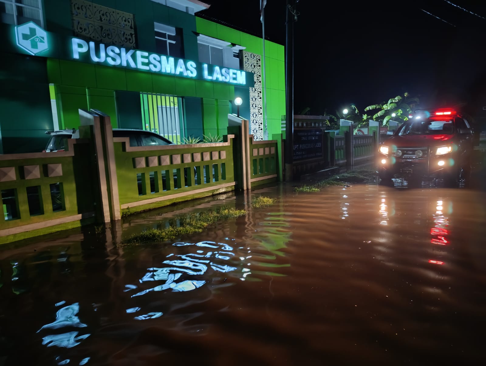 TINDAK LANJUT ADUAN MASYARAKAT TERKAIT GENANGAN AIR di LINGKUNGAN PUSKESMAS LASEM
